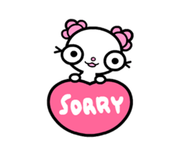 Rose Cat sticker #417808