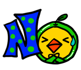 Headdress apple sticker #417930