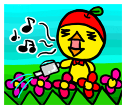 Headdress apple sticker #417941