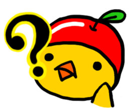 Headdress apple sticker #417945