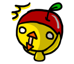 Headdress apple sticker #417946