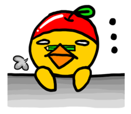 Headdress apple sticker #417948