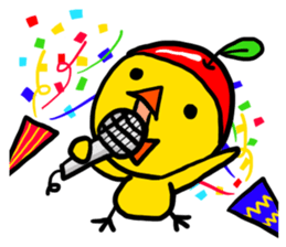 Headdress apple sticker #417958