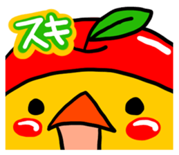 Headdress apple sticker #417962
