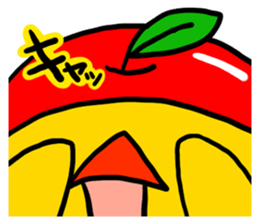 Headdress apple sticker #417963