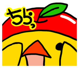 Headdress apple sticker #417964