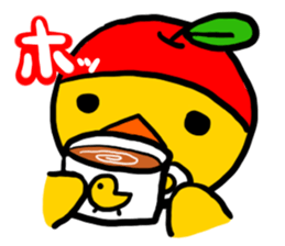 Headdress apple sticker #417966