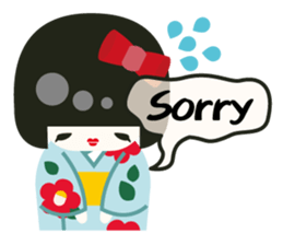 Kokeshi Dolls sticker #418054