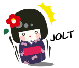 Kokeshi Dolls sticker #418055