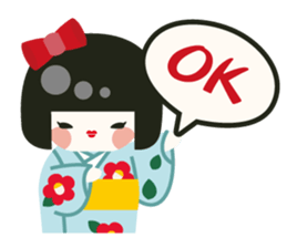 Kokeshi Dolls sticker #418061