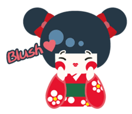 Kokeshi Dolls sticker #418078