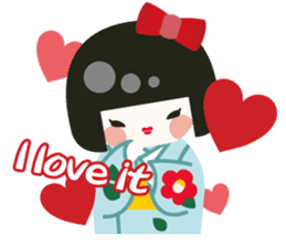 Kokeshi Dolls sticker #418083