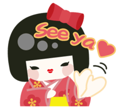 Kokeshi Dolls sticker #418088
