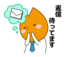 Bizcom Orange sticker #418144