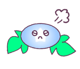 Cheerful morning glory sticker #418737