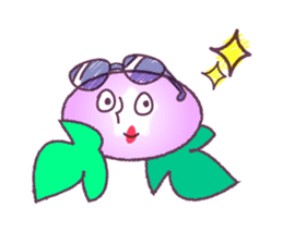 Cheerful morning glory sticker #418739