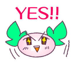 Cheerful morning glory sticker #418747