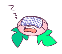 Cheerful morning glory sticker #418752