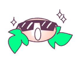 Cheerful morning glory sticker #418753