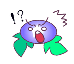 Cheerful morning glory sticker #418756