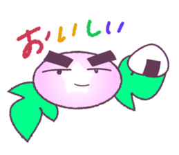 Cheerful morning glory sticker #418757