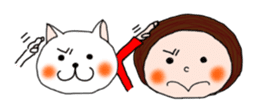 Ringo&Nyanko's Best Friends sticker #418930