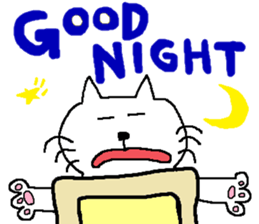 simple cat sticker #419616