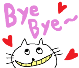 simple cat sticker #419618