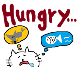 simple cat sticker #419647