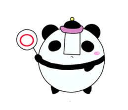 kyonshi panda sticker #419935