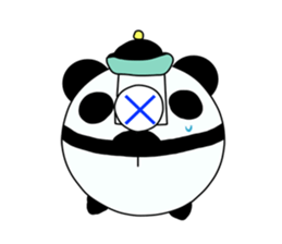 kyonshi panda sticker #419936