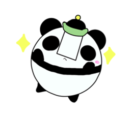 kyonshi panda sticker #419938