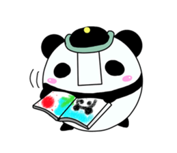 kyonshi panda sticker #419942
