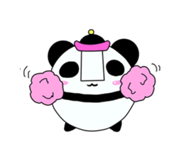 kyonshi panda sticker #419943