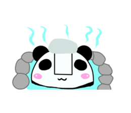 kyonshi panda sticker #419944