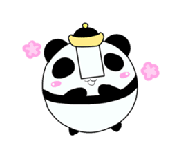 kyonshi panda sticker #419948