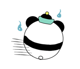 kyonshi panda sticker #419956