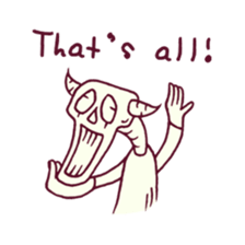 Closing words sticker #420155