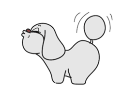 Toy Poodle Diary sticker #420418