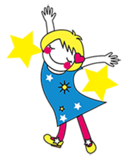 Fluffy heart sticker #420570