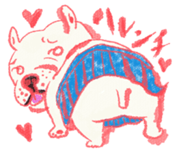 Expressions of 40 various dogs sticker #420810