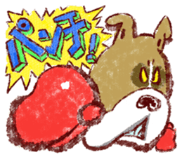 Expressions of 40 various dogs sticker #420811