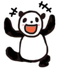 happy easy day with panda ! sticker #421050