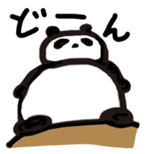 happy easy day with panda ! sticker #421059