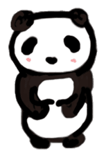 happy easy day with panda ! sticker #421061