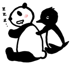 happy easy day with panda ! sticker #421066