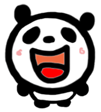 happy easy day with panda ! sticker #421073