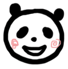 happy easy day with panda ! sticker #421076