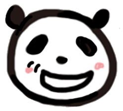 happy easy day with panda ! sticker #421077