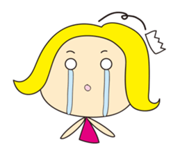 Cheerful nanana princess sticker #421221